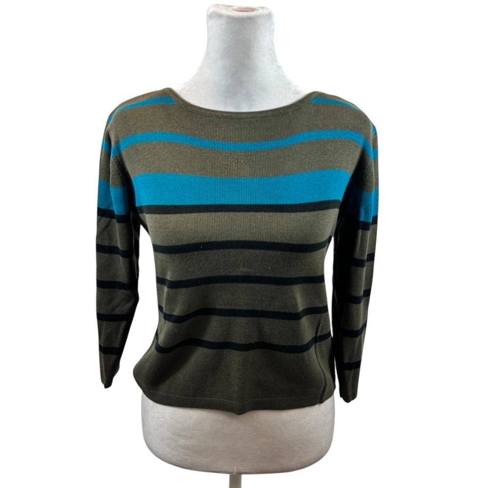 Ladies Vintage Clio Brand Silk Blend Knit Sweater Size Medium‎